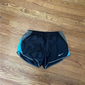 Nike dry fit running shorts with lining